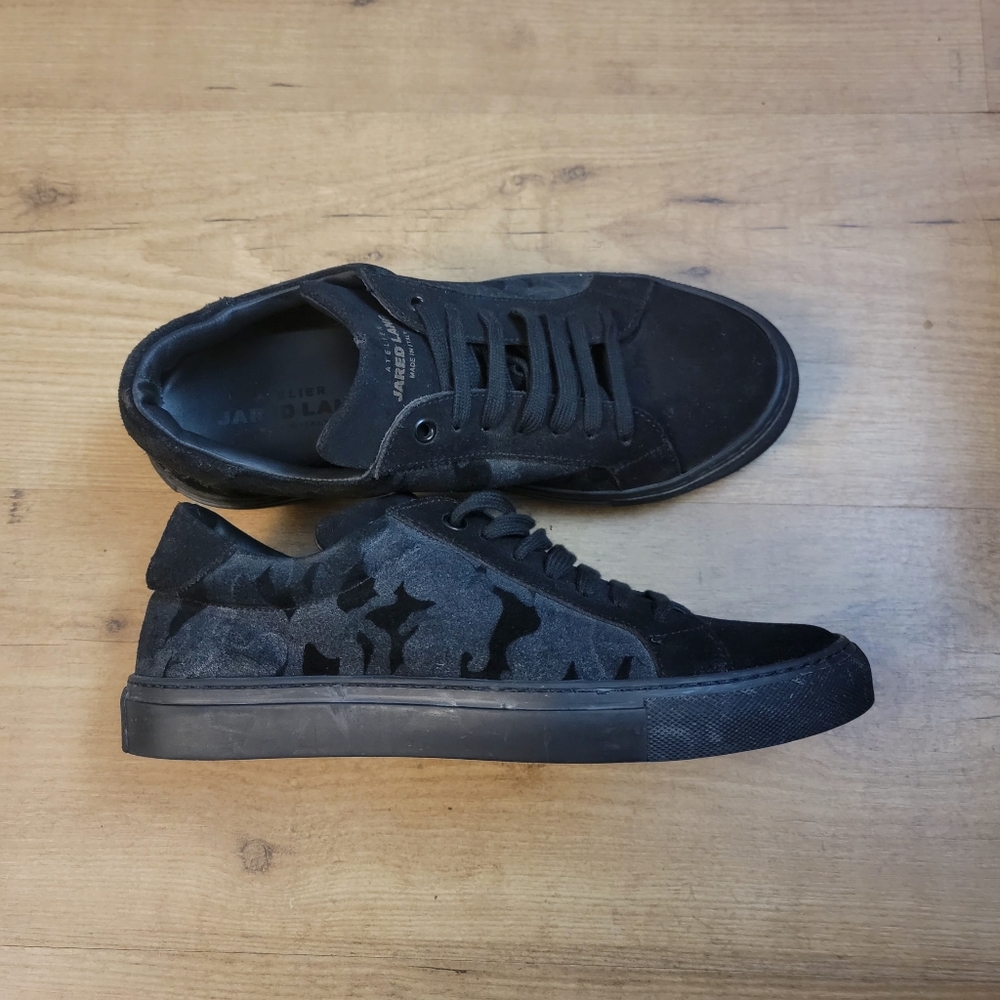 Jared Lang "Rome" Suede Low-Top Sneaker